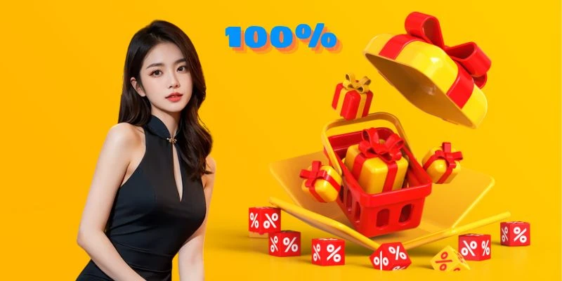 Khuyến mãi thưởng nạp lần đầu tới 100% giá trị